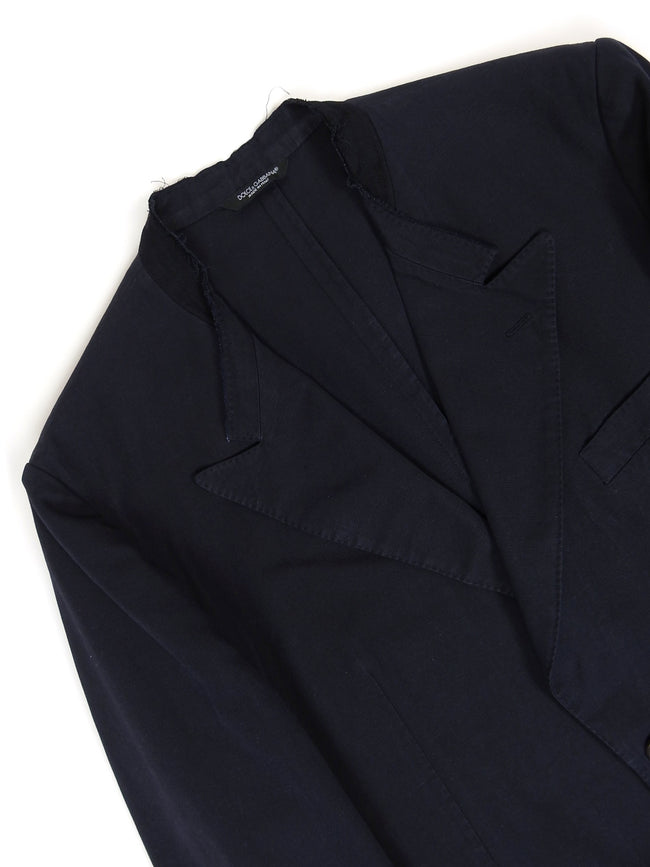 Dolce & Gabbana Collarless Blazer Size 44