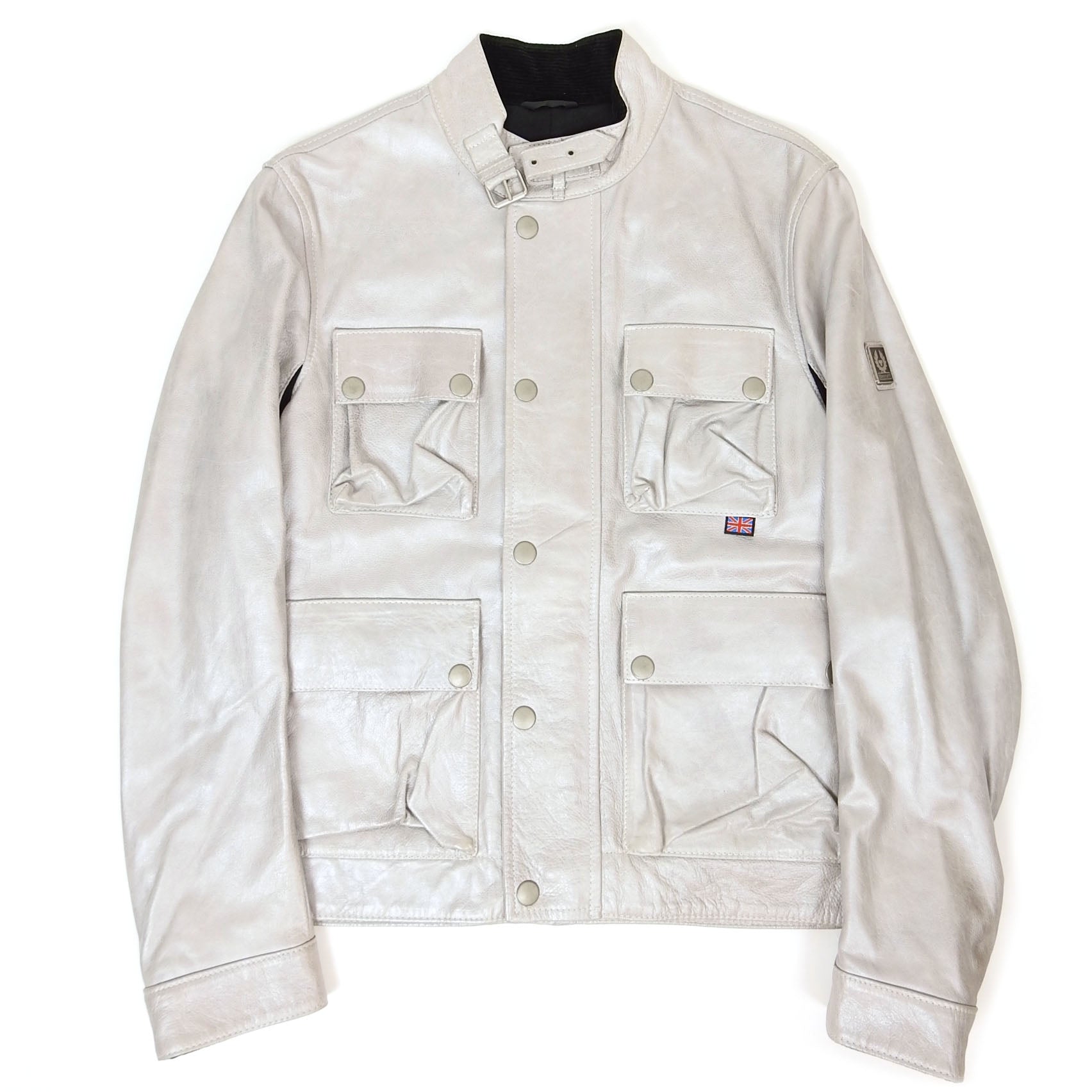 Belstaff Gold Label Leather Jacket Size Medium