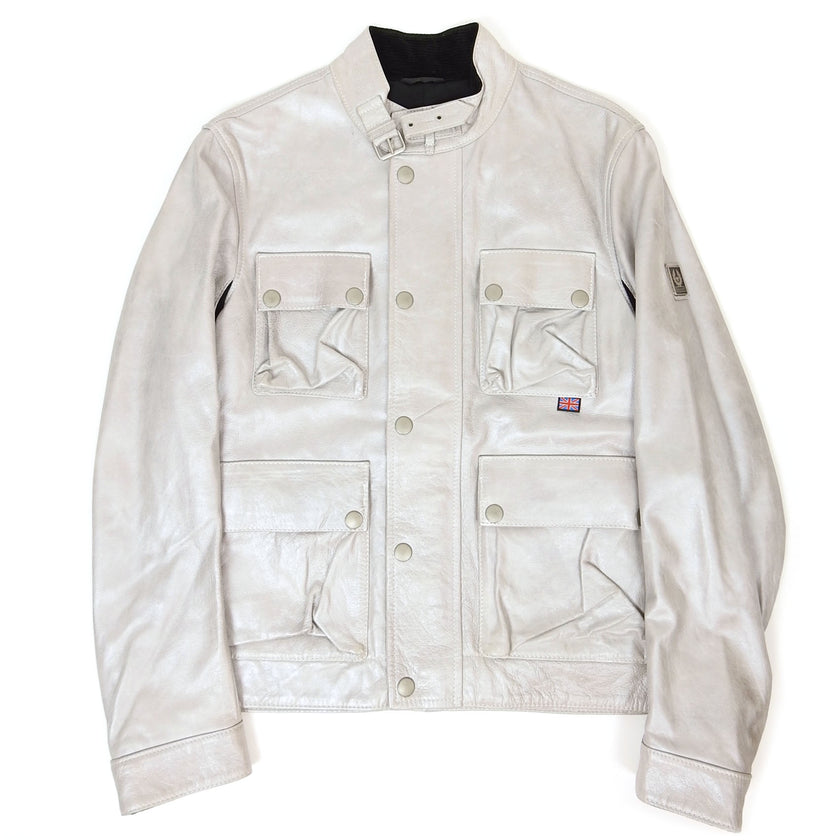 Belstaff Gold Label Leather Jacket Size Medium