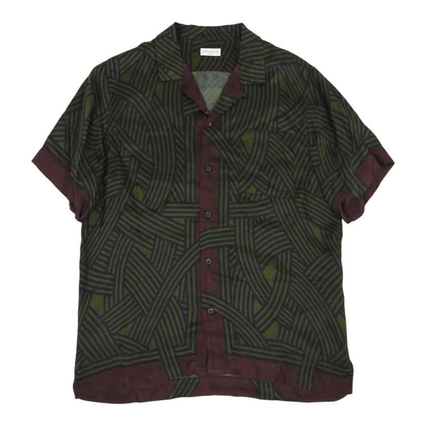 Dries Van Noten Patterned SS Shirt Size 50