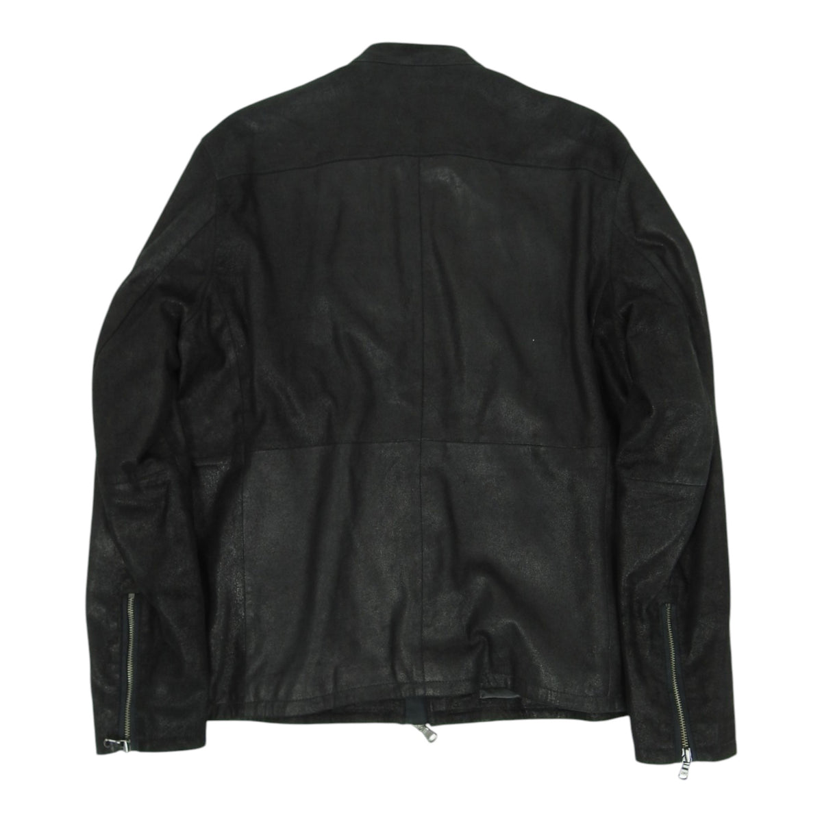 John Varvatos black Goatskin Jacket Size XL
