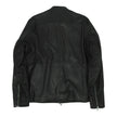 John Varvatos black Goatskin Jacket Size XL