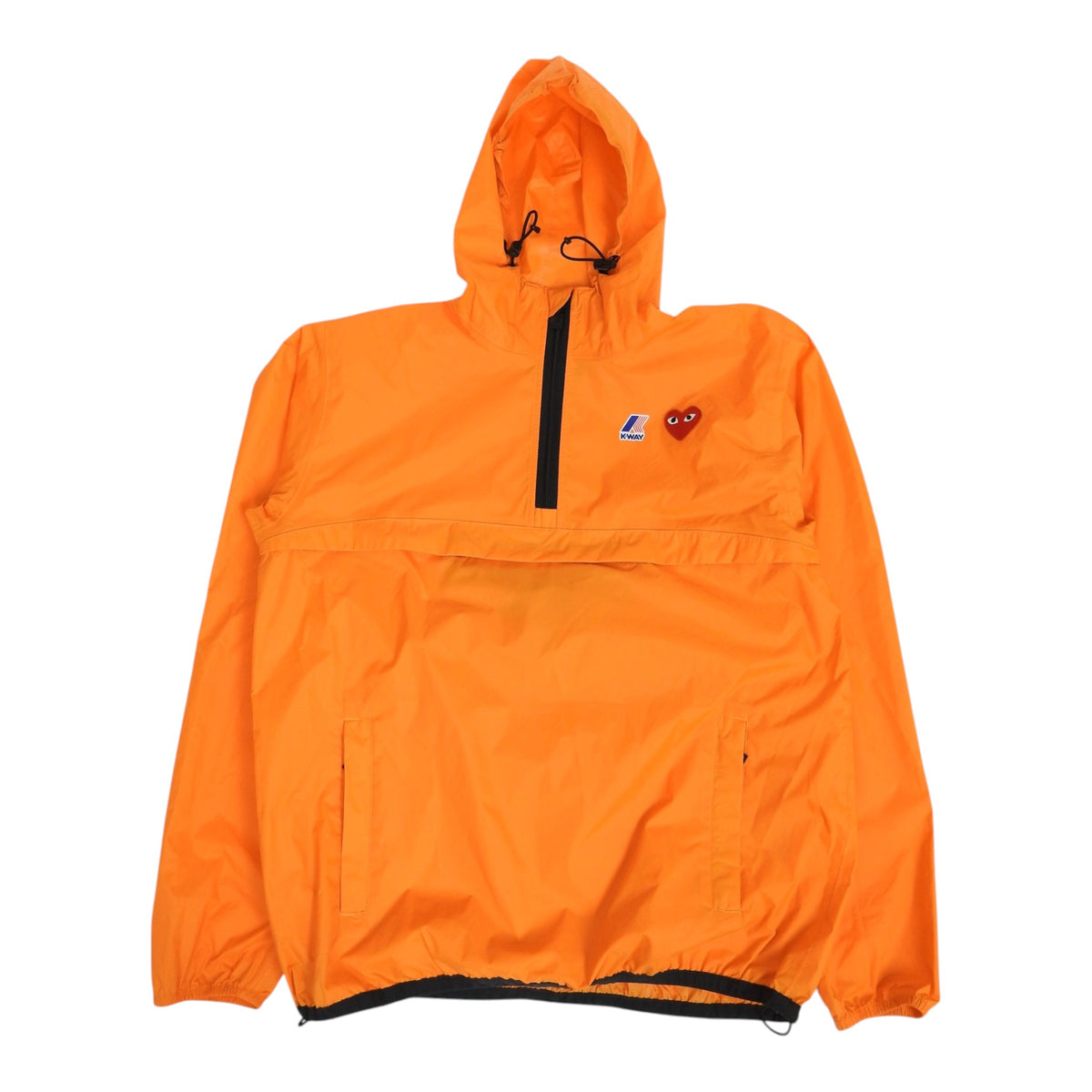 Comme Des Garcons PLAY x K-Way Windbreaker Size Large