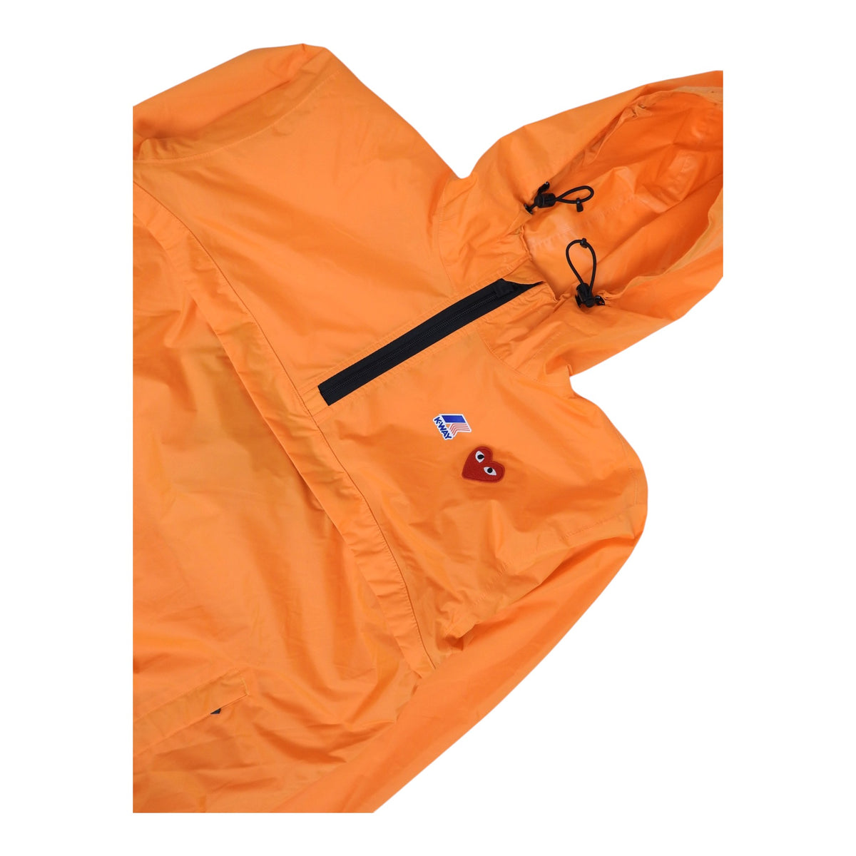 Comme Des Garcons PLAY x K-Way Windbreaker Size Large