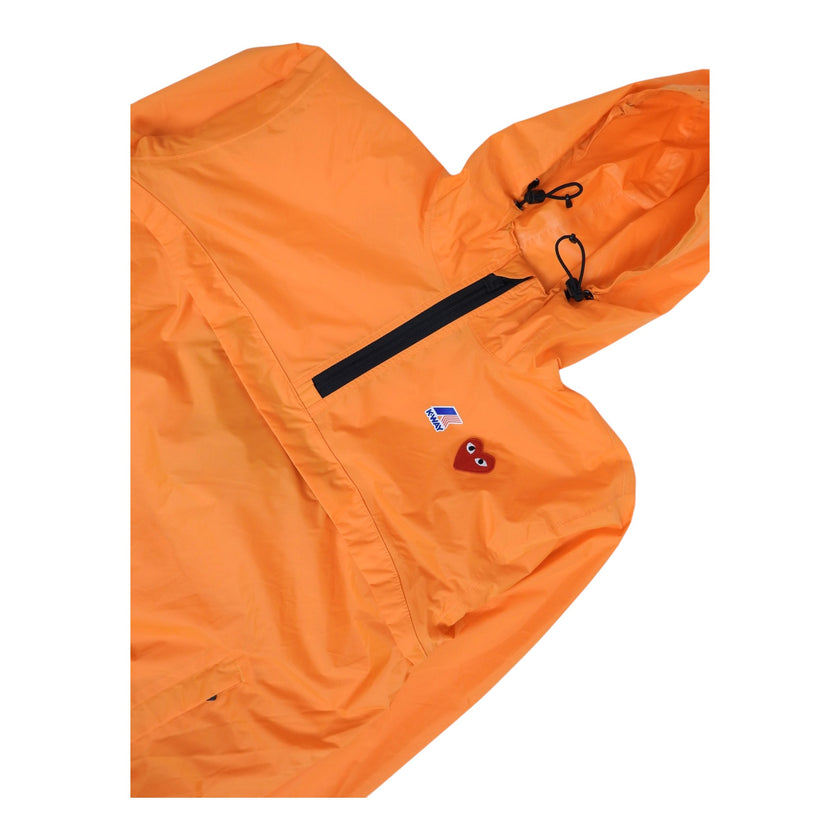 Comme Des Garcons PLAY x K-Way Windbreaker Size Large