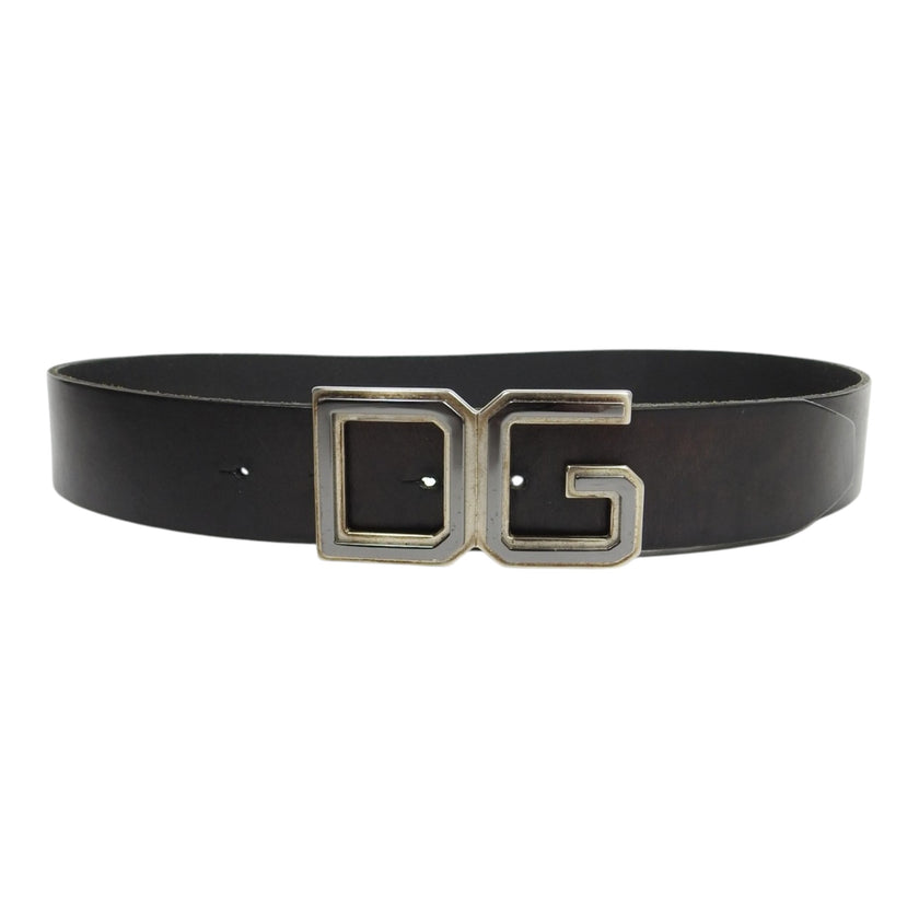 Dolce & Gabbana Logo Belt Size 100