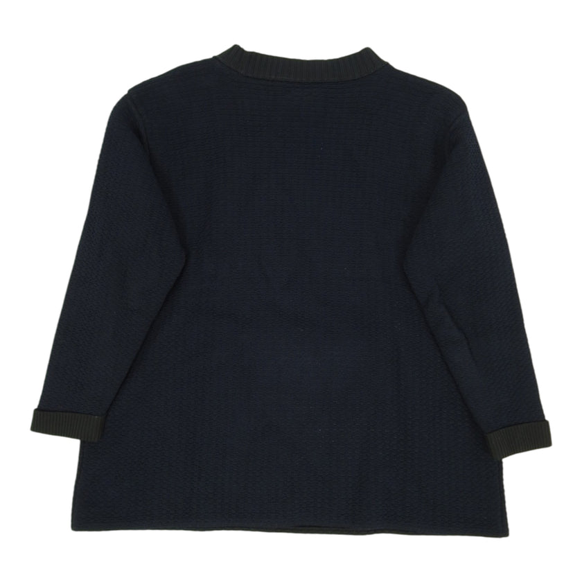 Craig Green black/navy textured crewneck sweater size Small