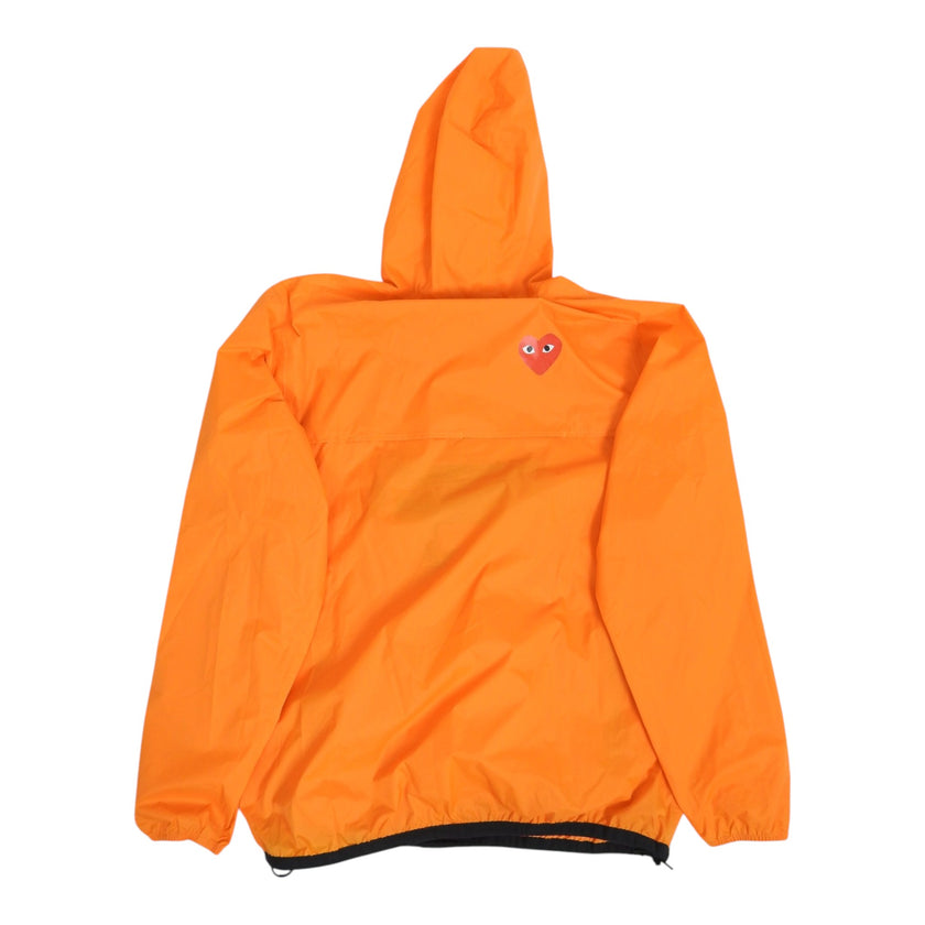 Comme Des Garcons PLAY x K-Way Windbreaker Size Large