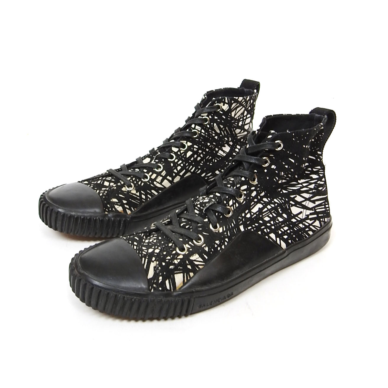 Balenciaga Canvas High Top Sneakers Size 42