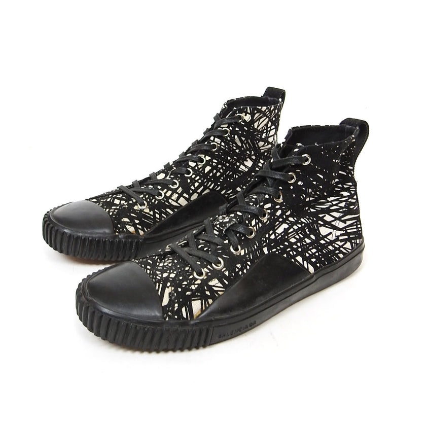 Balenciaga Canvas High Top Sneakers Size 42