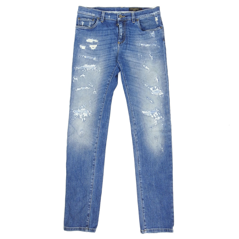 Dolce & Gabbana Distressed Denim Size 50