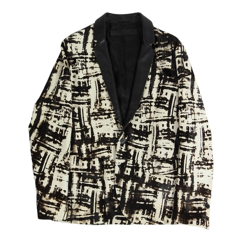 Drome Cow Hide Blazer Size Large