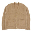 Auralee tan Cardigan size 4