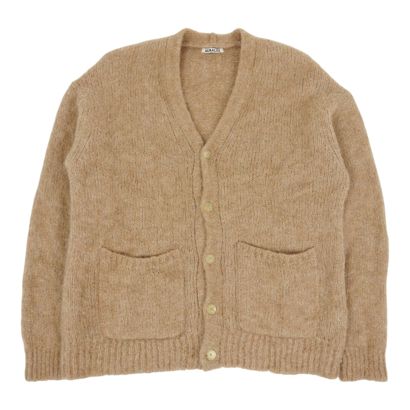 Auralee tan Cardigan size 4