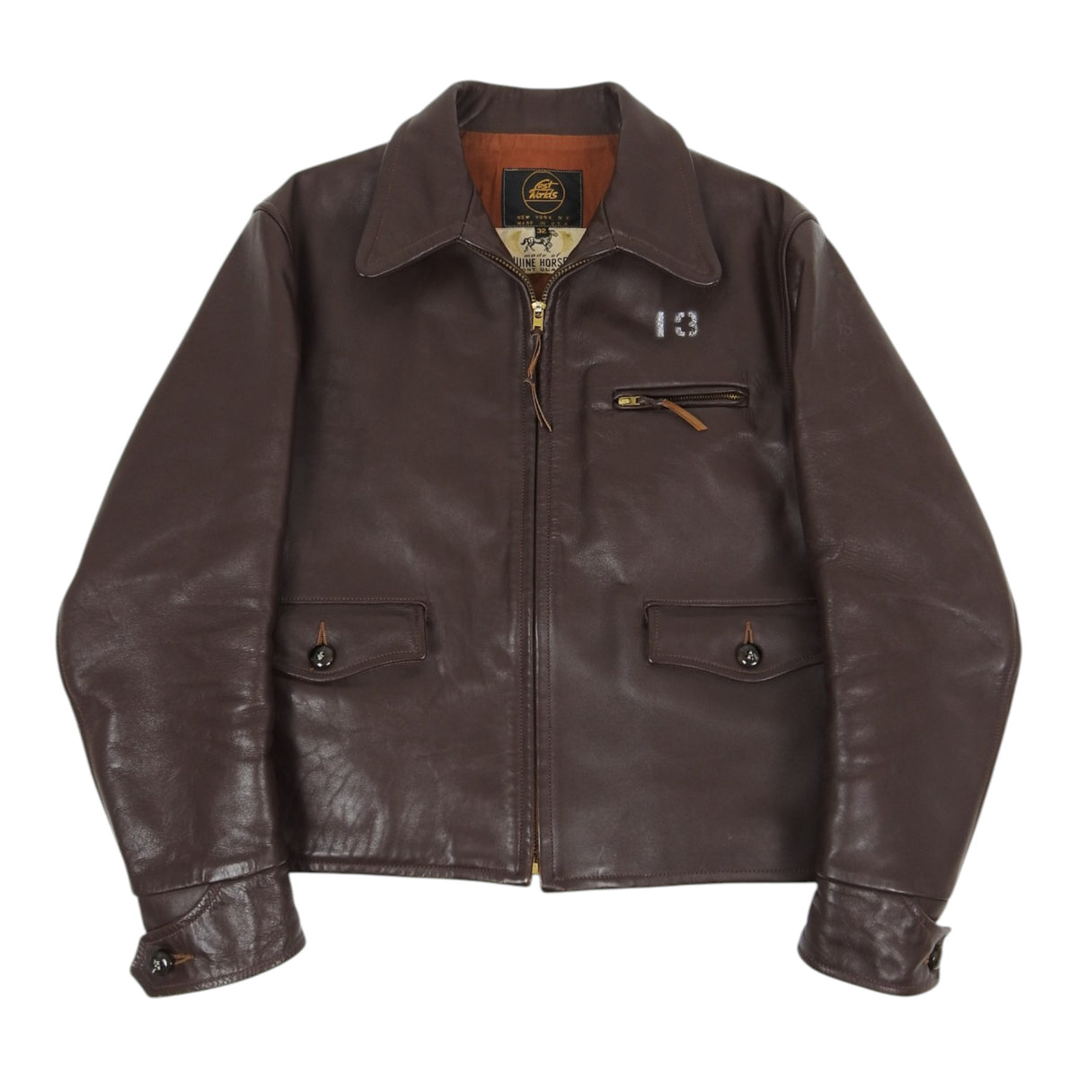 Lost Worlds Horsehide Jacket Size 32