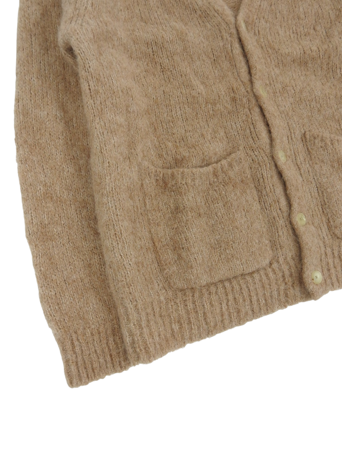 Auralee tan Cardigan size 4