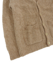 Auralee tan Cardigan size 4