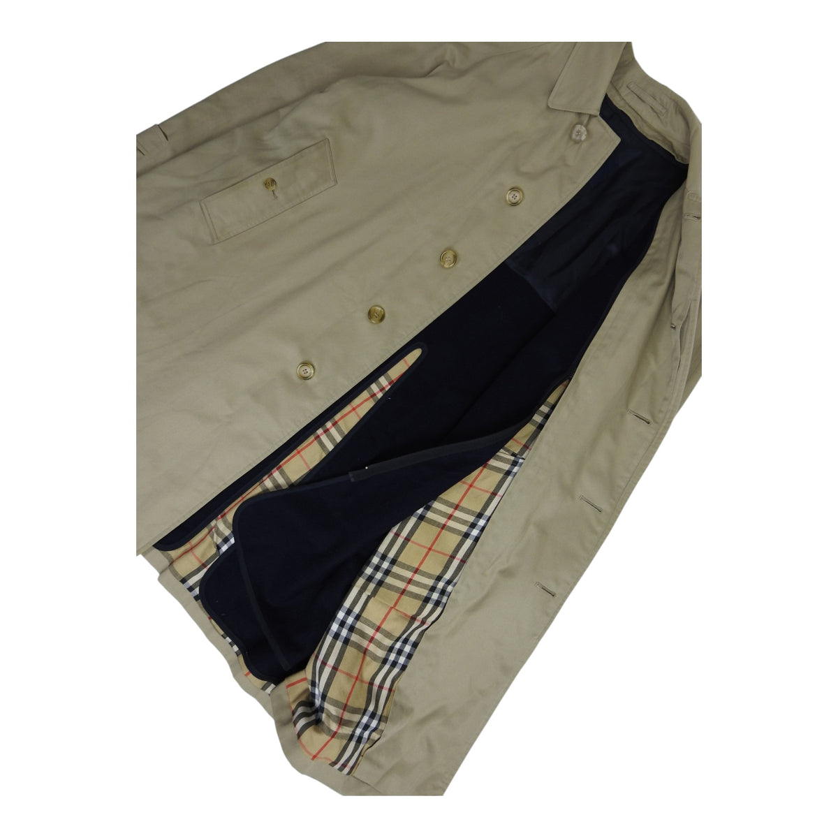 Burberry Car Coat with Removable Liner Size XL