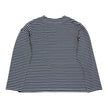 Engineered Garments navy/white Striped Cardigan Size Large