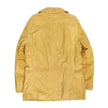 John Varvatos Leather Field Jacket Size 48