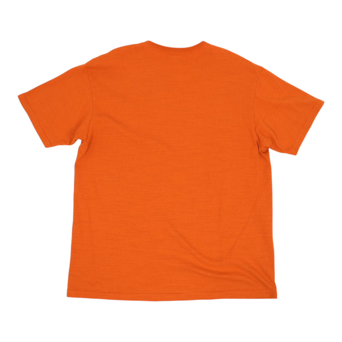 The Real McCoys orange Athletic Loopwheel T-shirt size XL