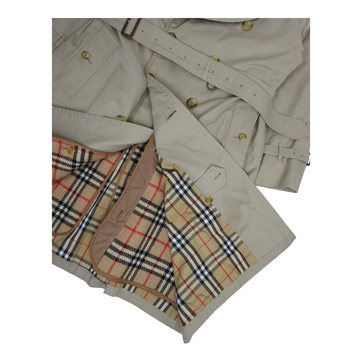 Burberry Trench Coat with Liner Size Large/XL