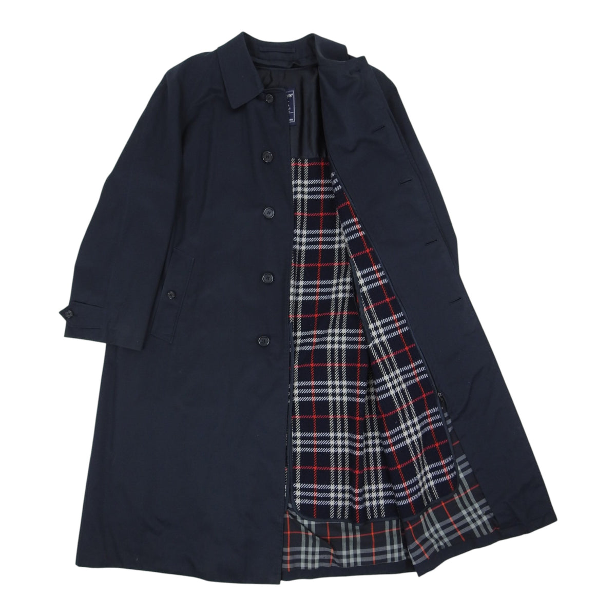 Burberry's Vintage Trench with Removal Liner Size L/XL
