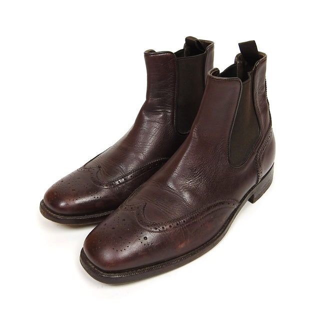 Giorgio Armani Chelsea Boots Size 8.5