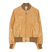 Golden Bear Leather Bomber Jacket Size Small