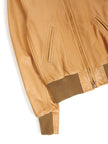 Golden Bear Leather Bomber Jacket Size Small