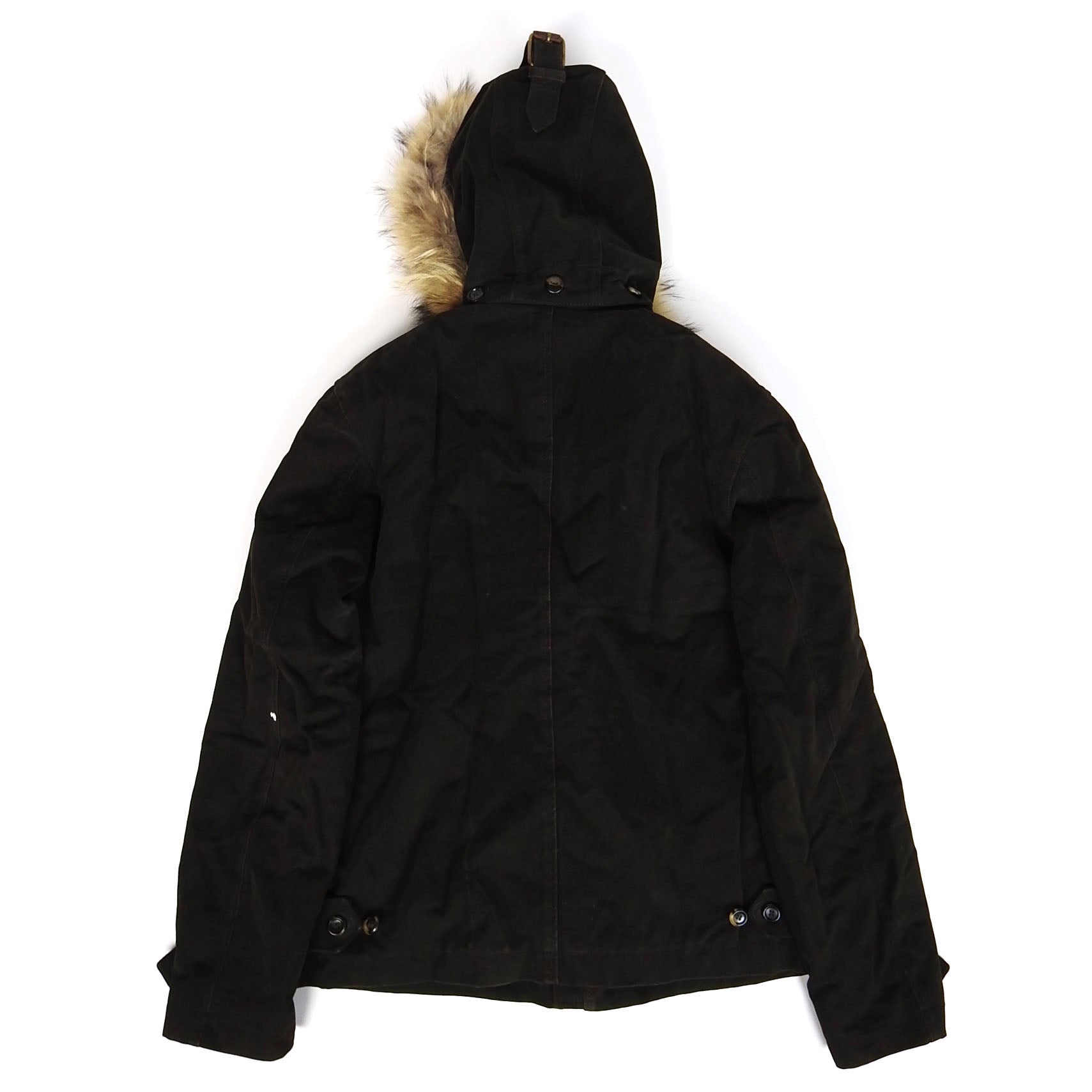 Dolce & Gabbana Fur Hooded Jacket Size Medium