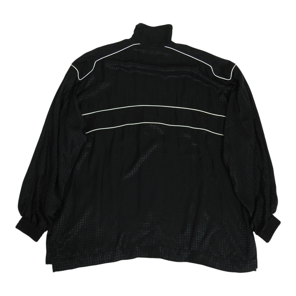 Balenciaga Oversized Herringbone Track Jacket Size Small