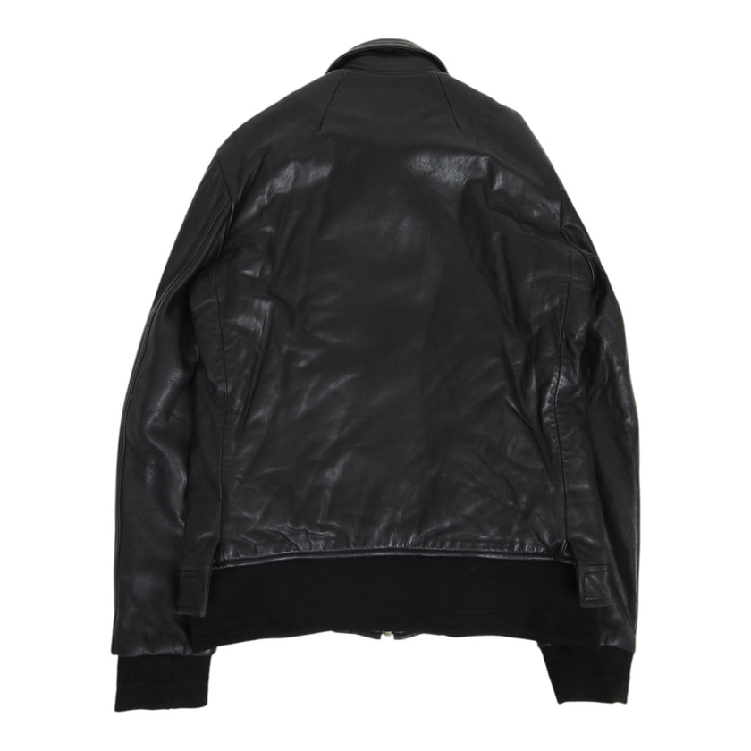 Miharayasuhiro Leather Jacket Size 48