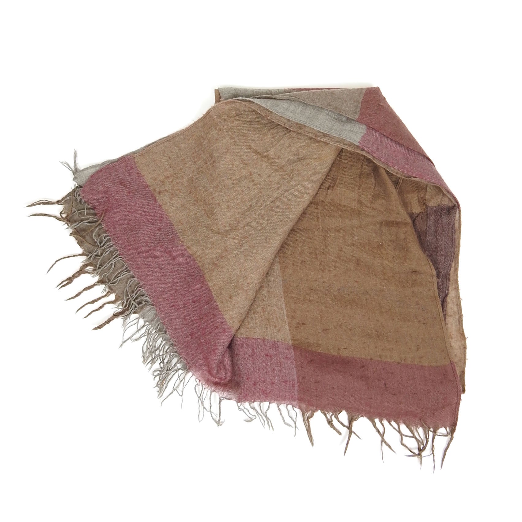 Brunello Cucinelli Check Cashmere Scarf