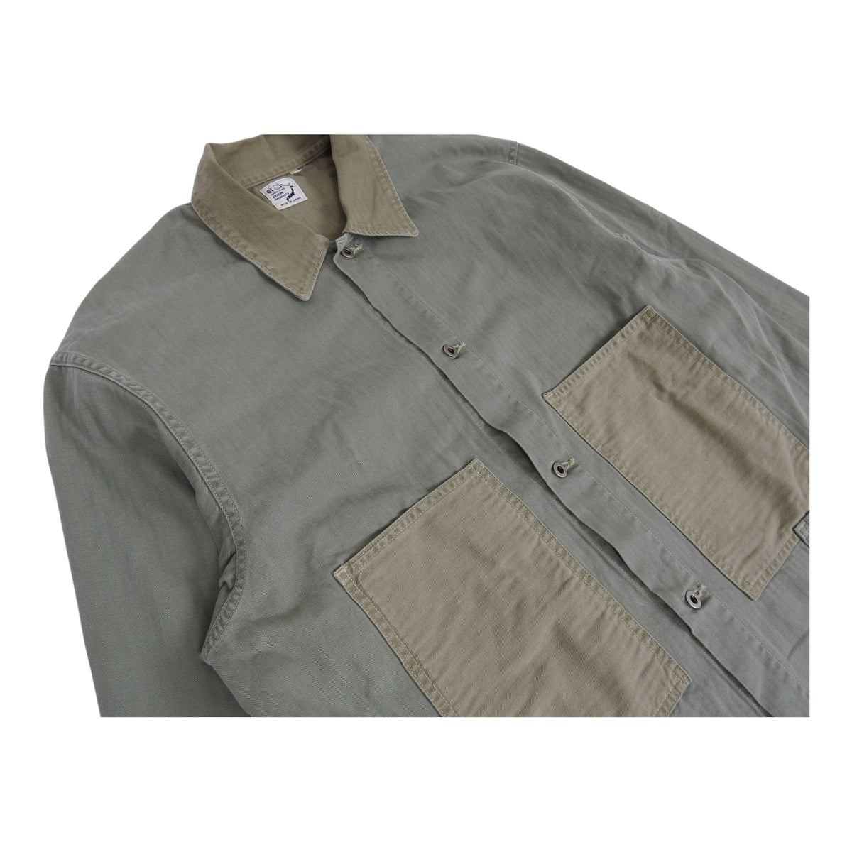 Orslow Herringbone Chore Jacket Size 3