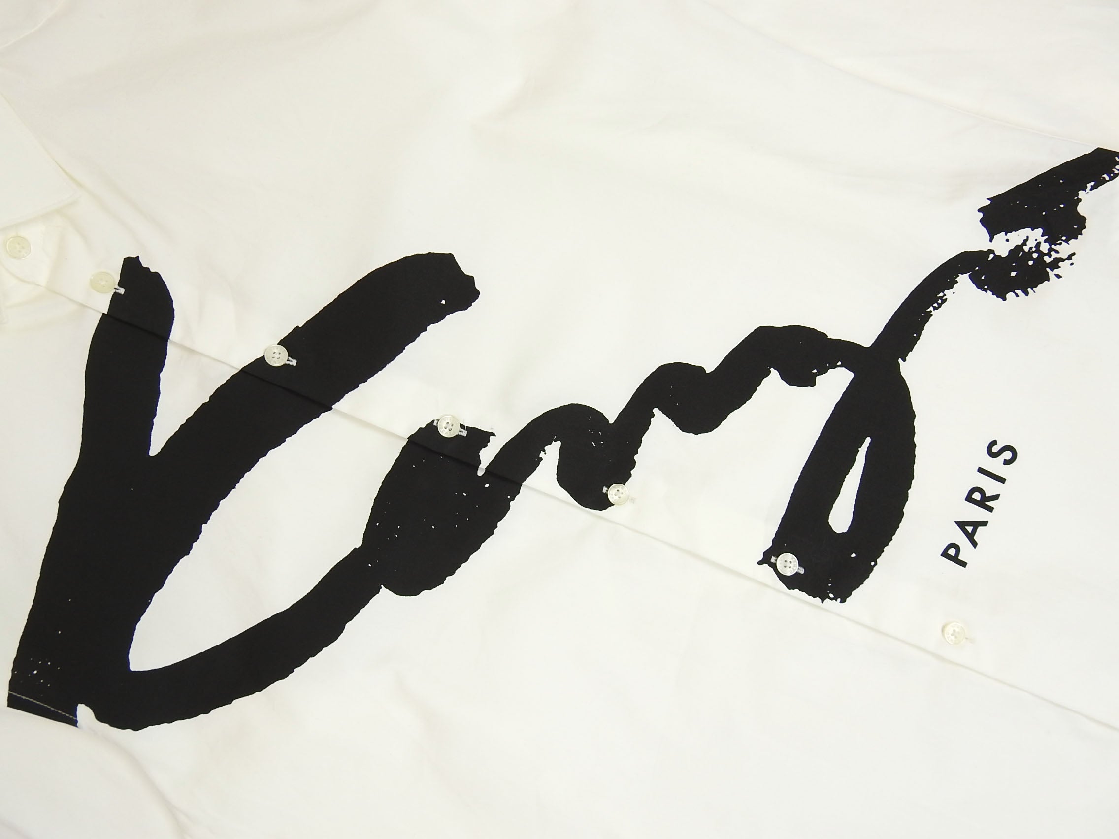 Kenzo Logo Shirt Size 15