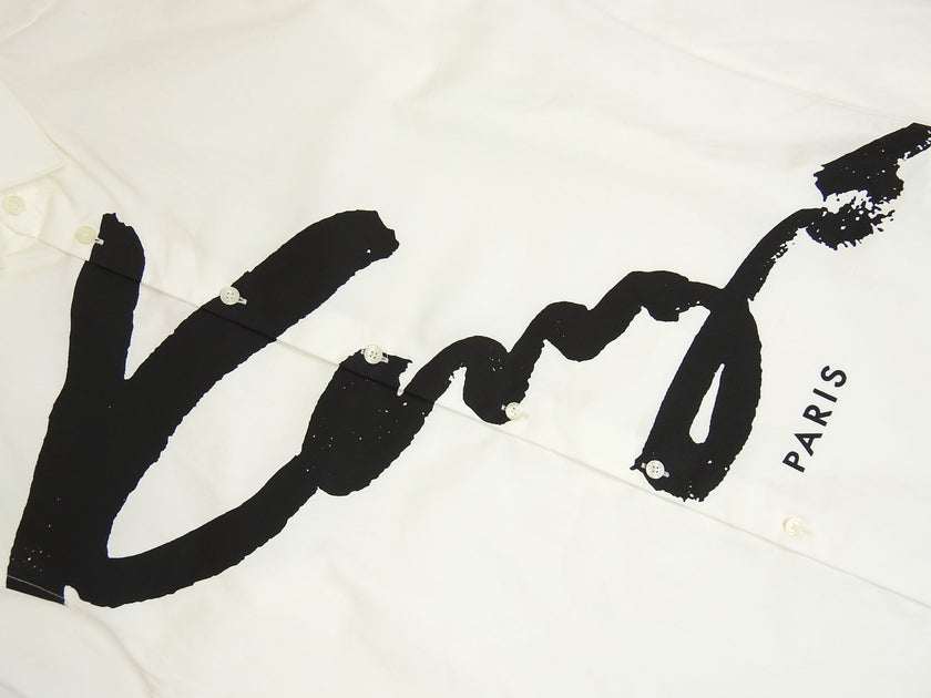 Kenzo Logo Shirt Size 15