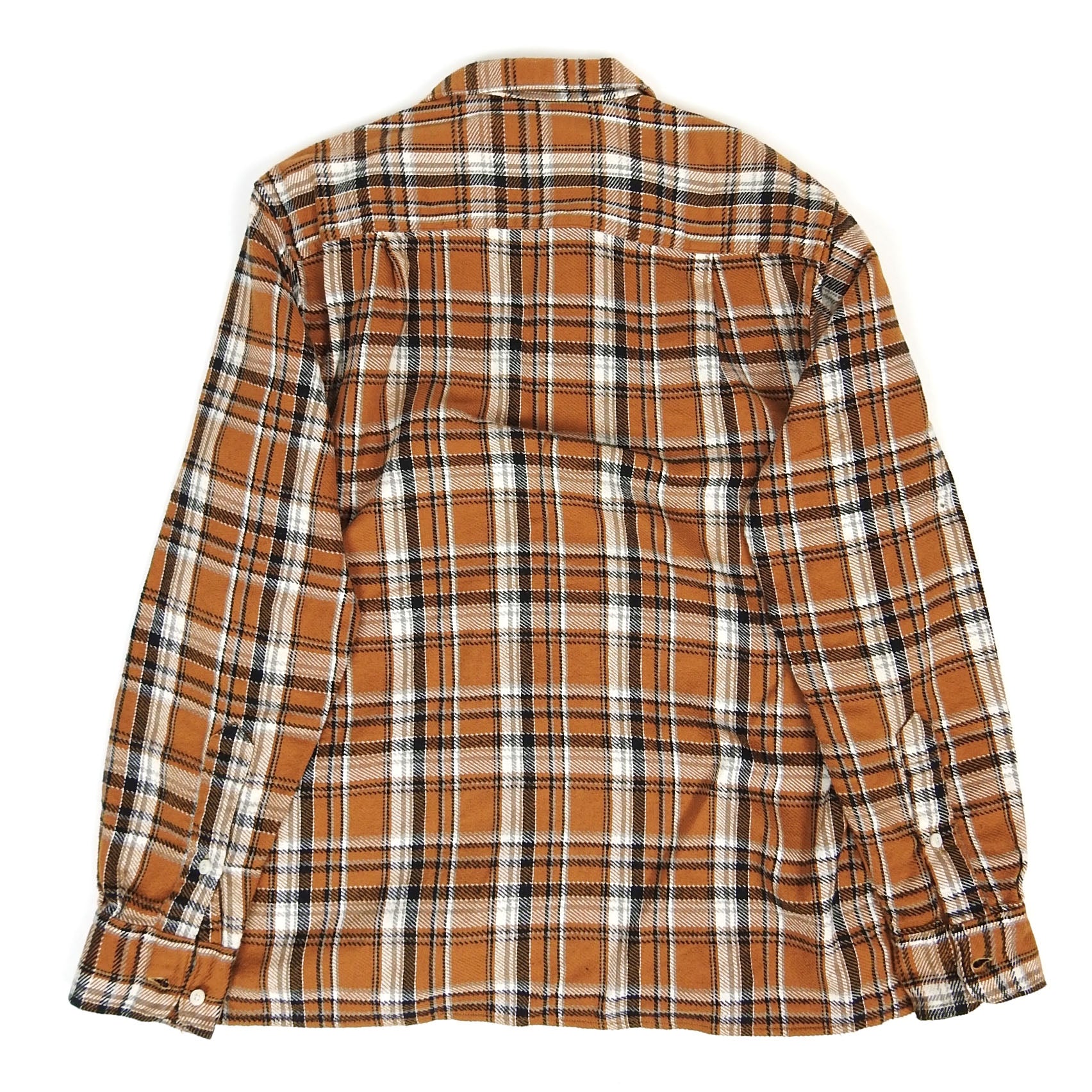 Gitman Vintage Camp Collar Flannel Size Medium