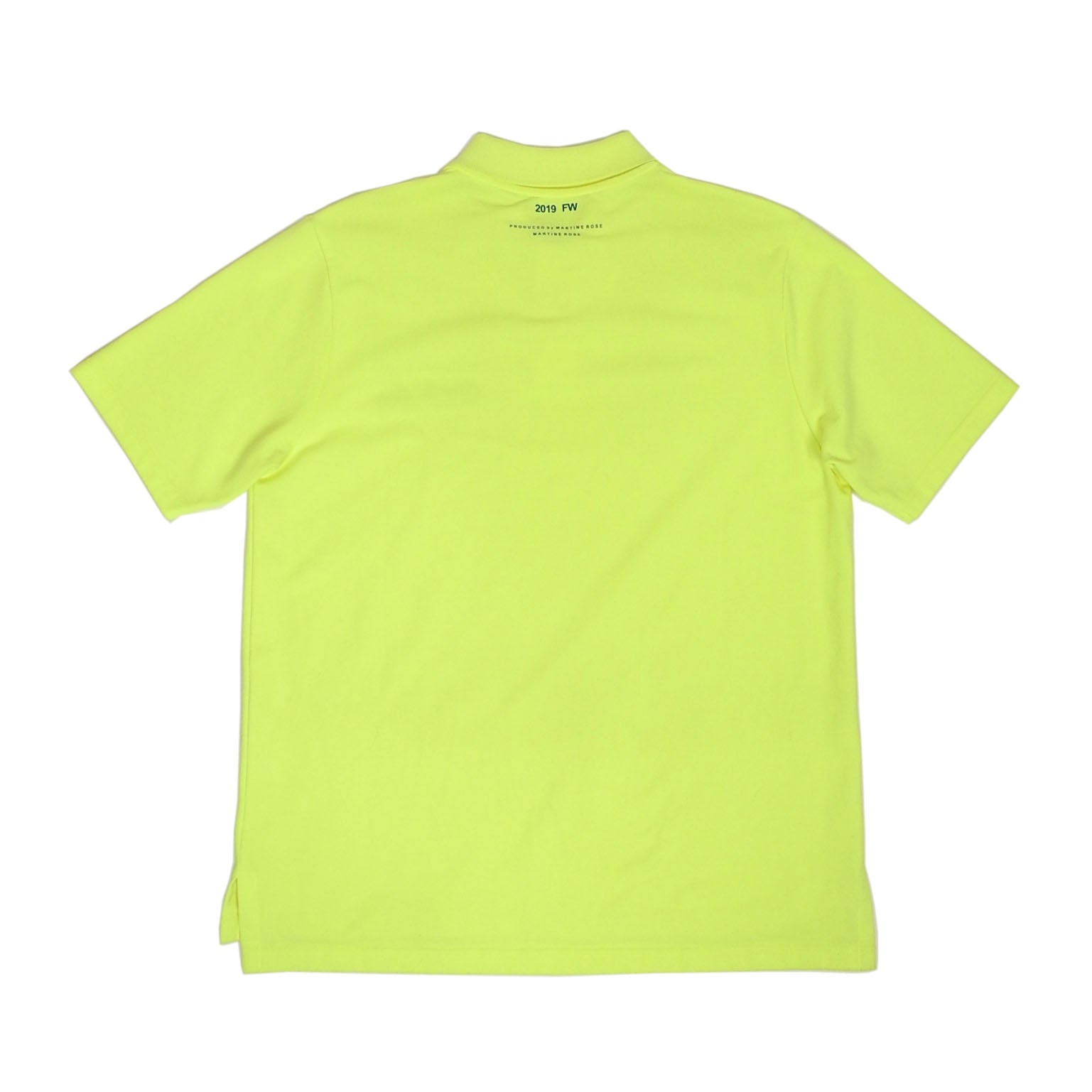 Martine Rose Neon Pique Polo Size Large