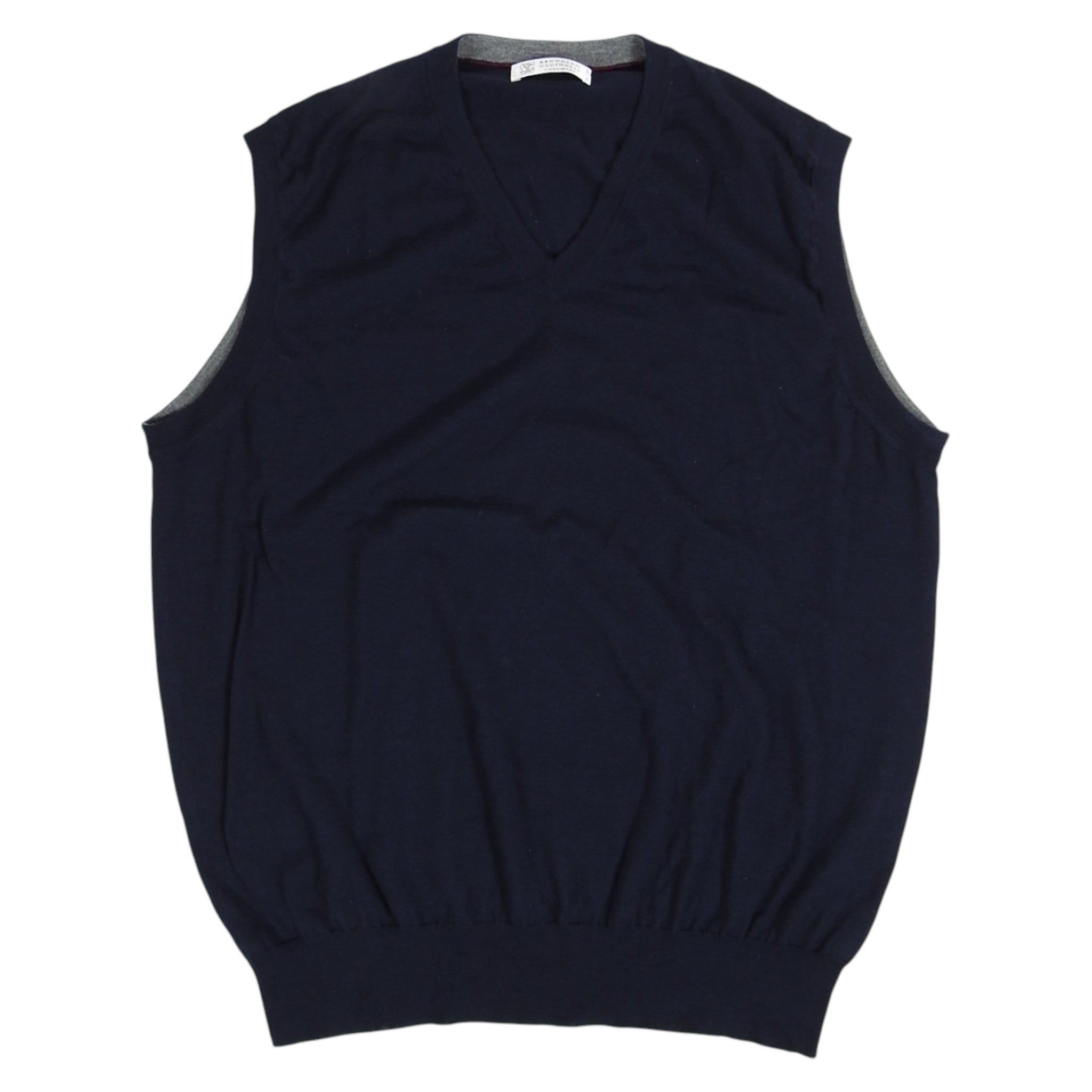 Brunello Cucinelli Cashmere Sweater Vest Size 56