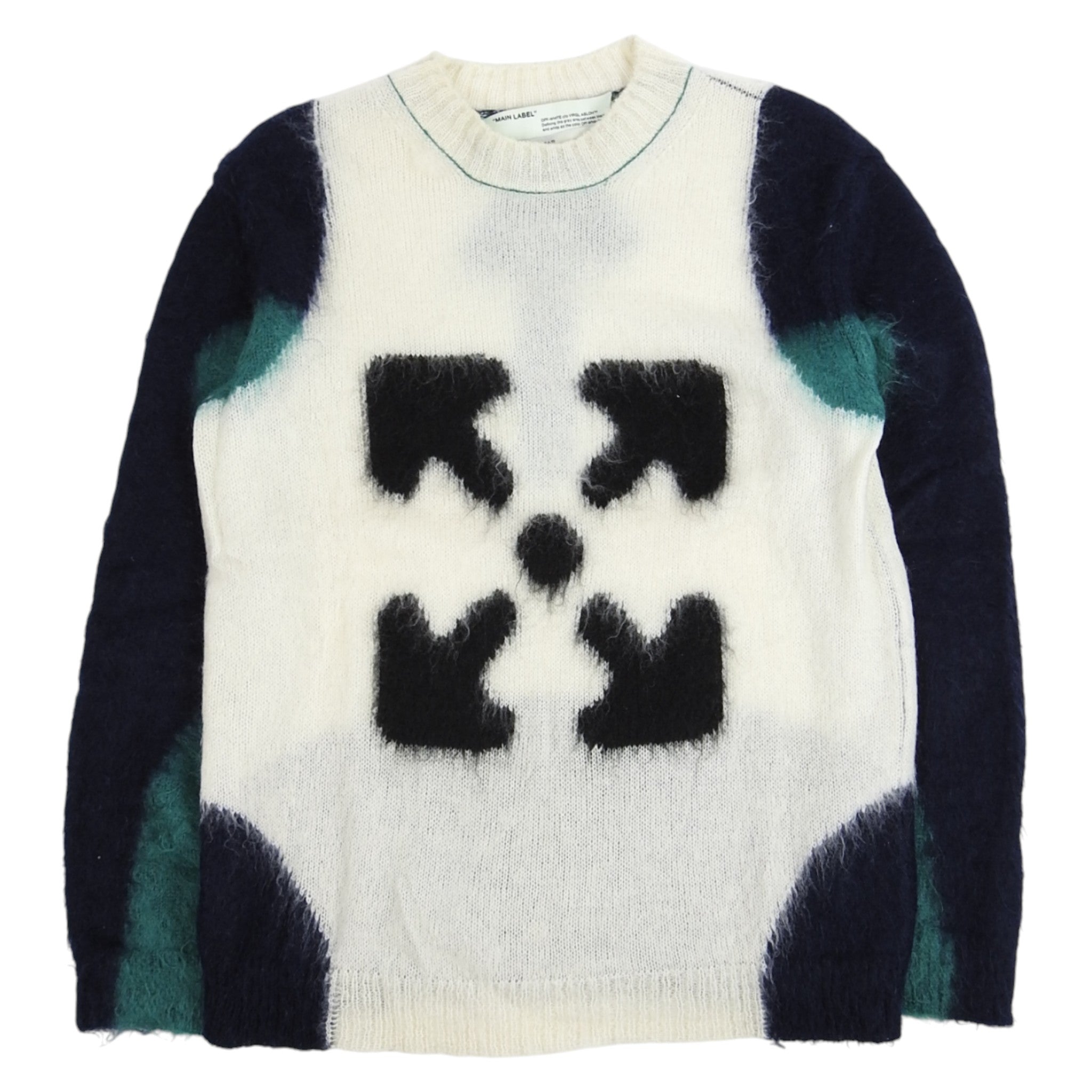 Off-White Mohair Sweater Size Medium