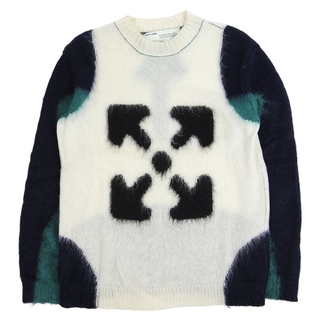 Off-White Mohair Sweater Size Medium