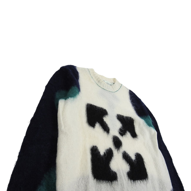 Off-White Mohair Sweater Size Medium