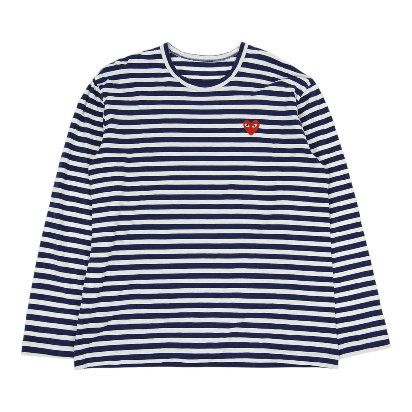 Comme Des Garcons PLAY Embroidered Heart T-shirt size XL