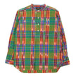 Beams Mandarin Collar 1/2 Button Up Size Small