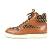 Louis Vuitton Wool/Leather High Top Sneakers Size 7