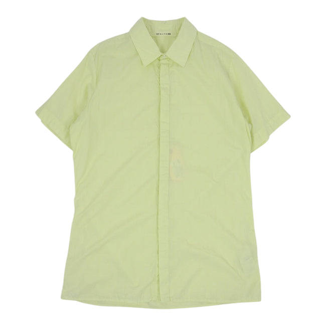 Alyx yellow SS Buttondown Shirt Size 52