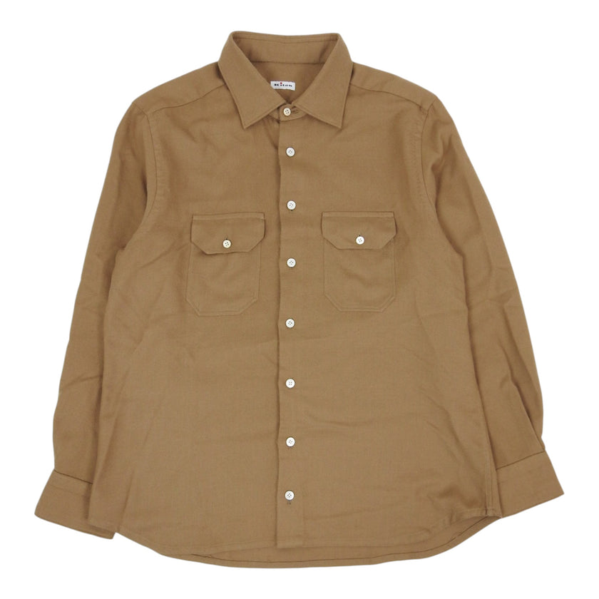 Kiton Cashmere Overshirt Size XXL