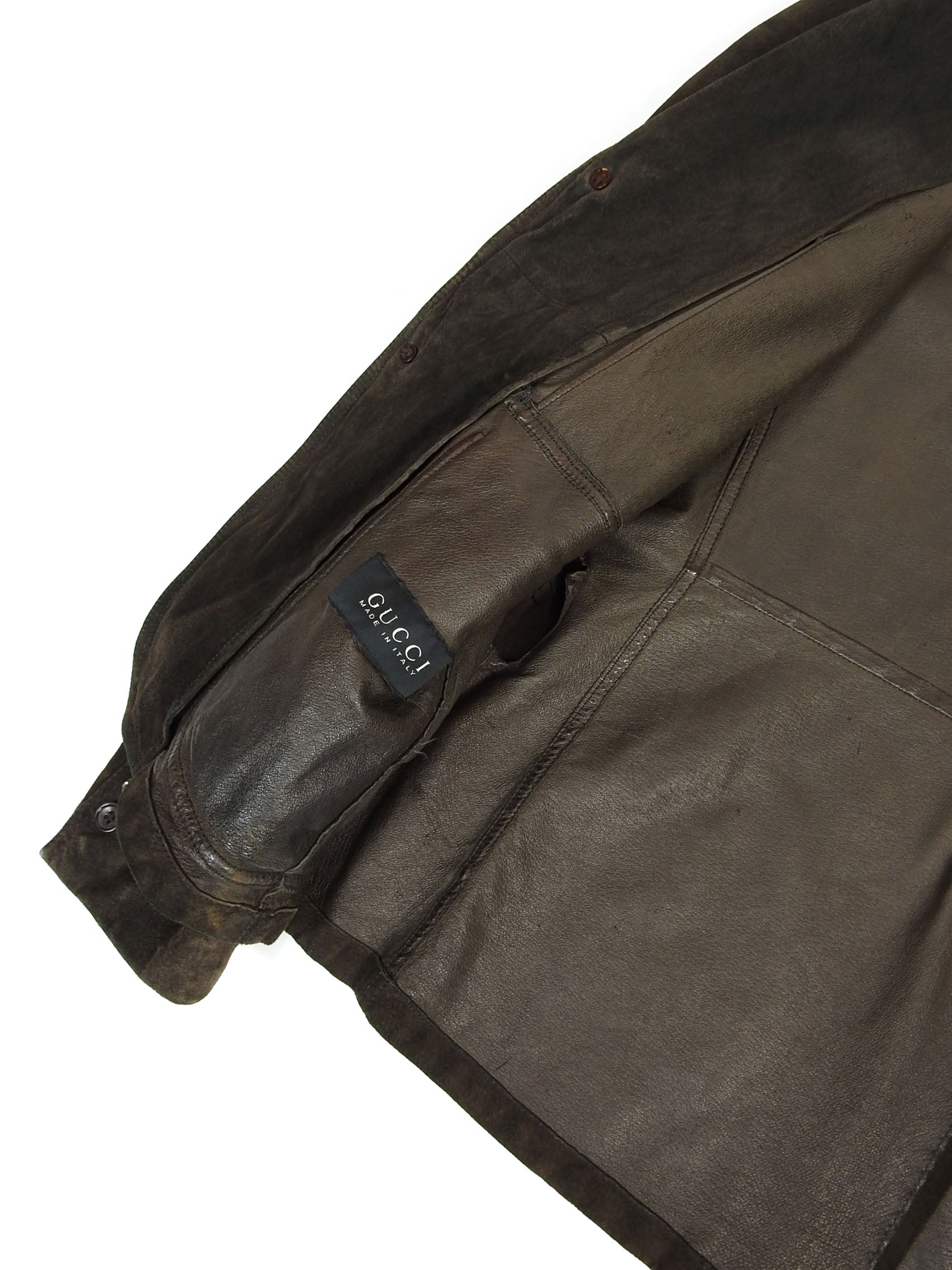 Gucci Suede Blazer Size 54