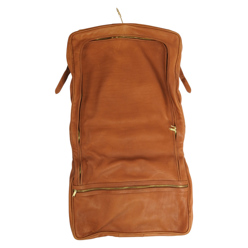 Ermenegildo Zegna Leather Suit Travel Bag